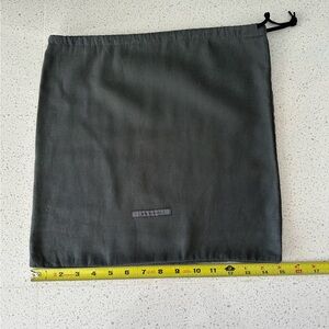 John Varvatos Gray Drawstring Storage Bag